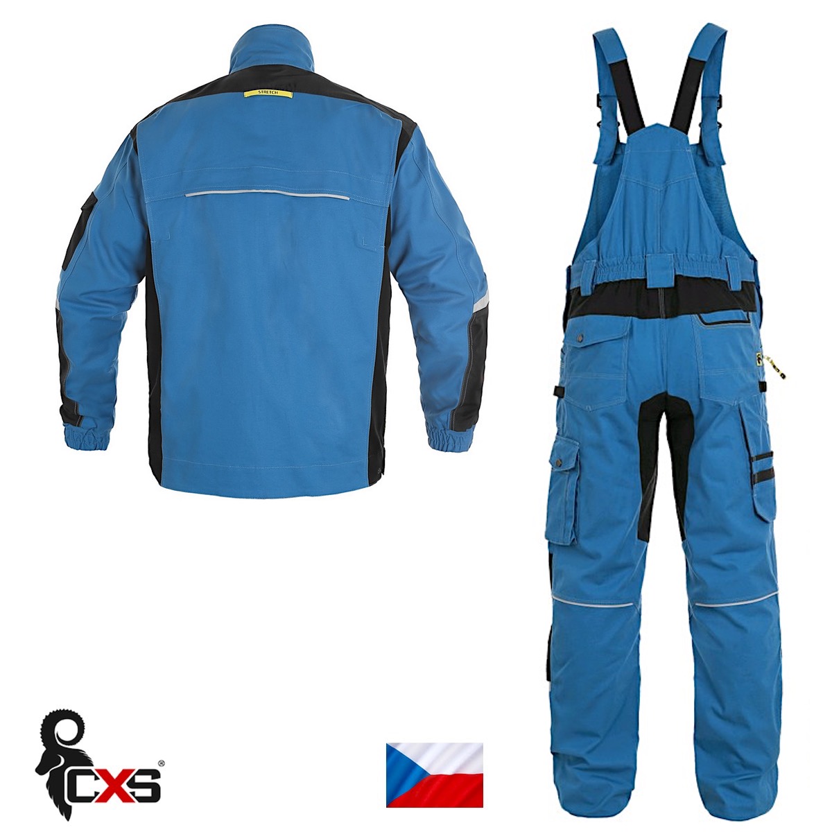 STRETCH-JB Blue back