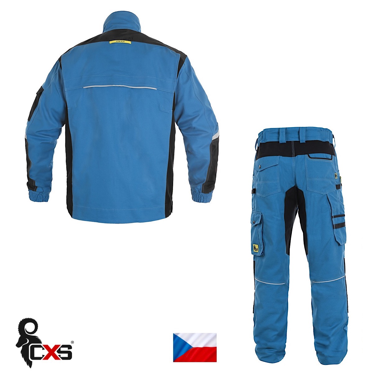 STRETCH-JT Blue back